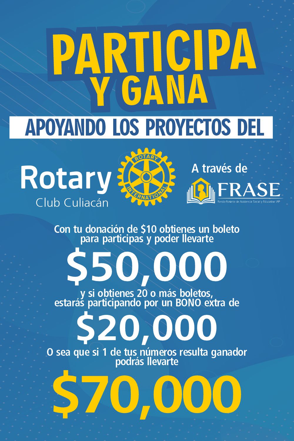 ¡Pronto abriremos nuevamente la recaudación para que puedas obtener boletos digitales! 